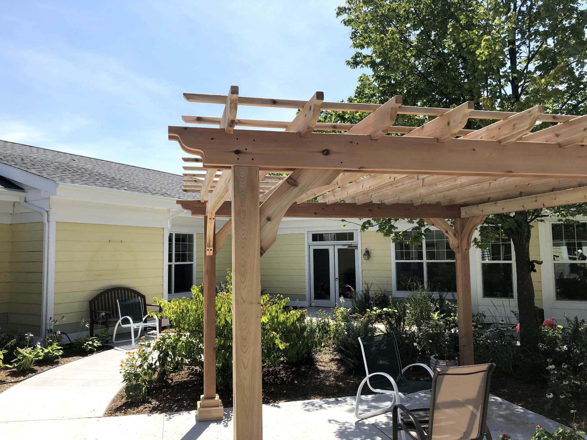 Custom Cedar Pergola