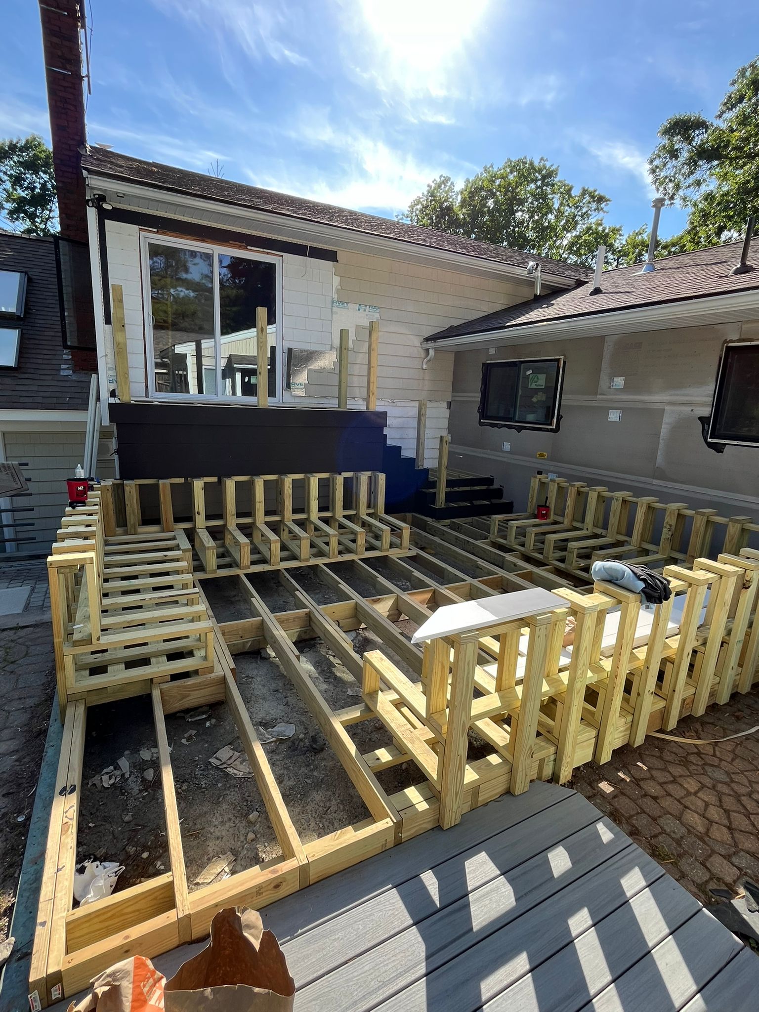 Deck & Bench Framing