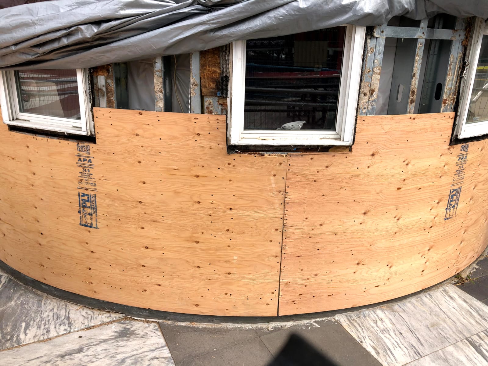 Curved Wall Sheathing